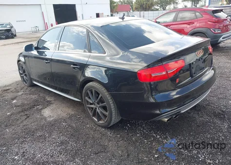 2013 Audi S4 3.0T Premium Plus from USA, damaged, VIN WAUKGAFL5DA085460